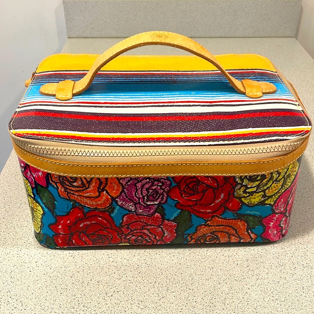 Consuela large cosmetic bag.